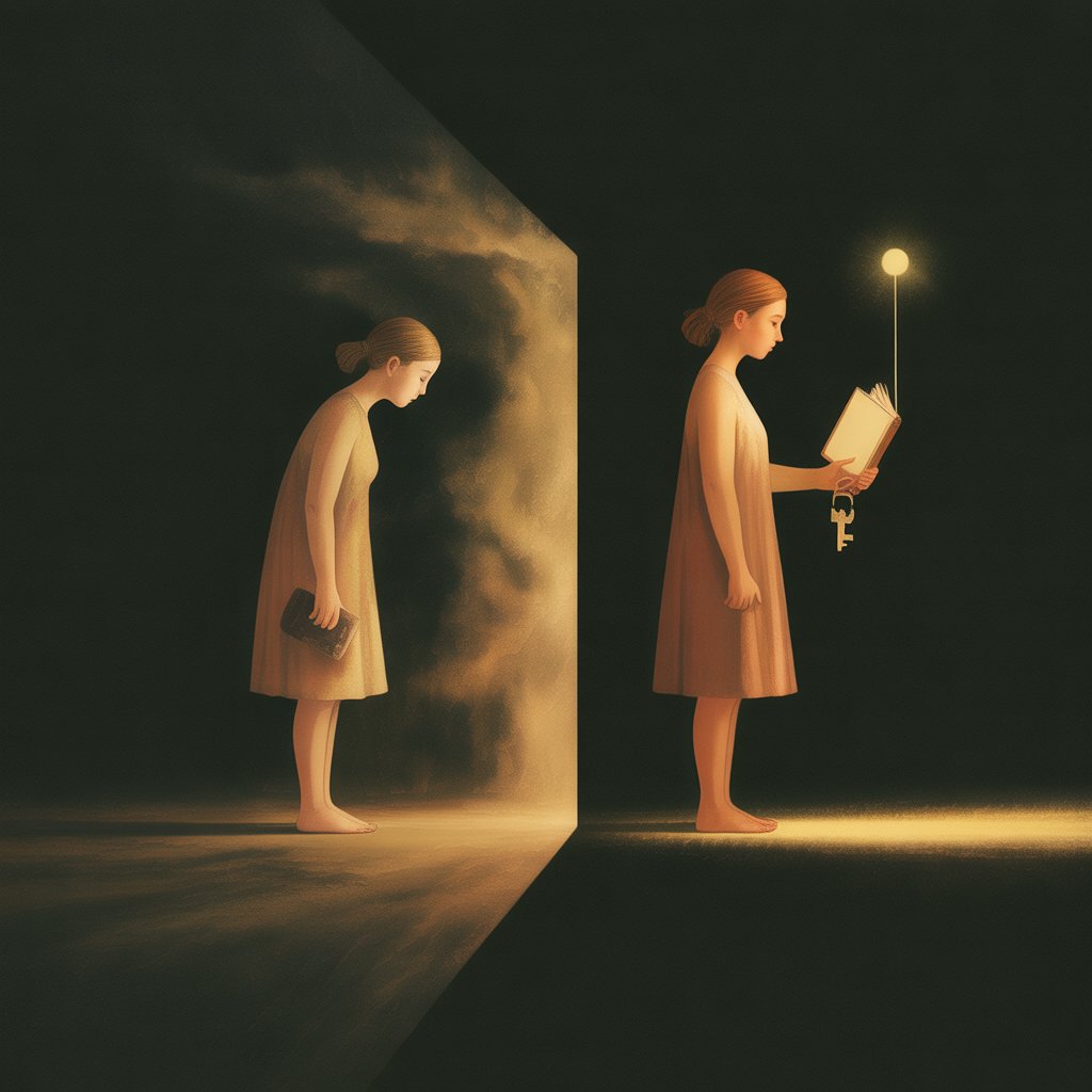 Die Verwandlung – Heldenreise Illustration